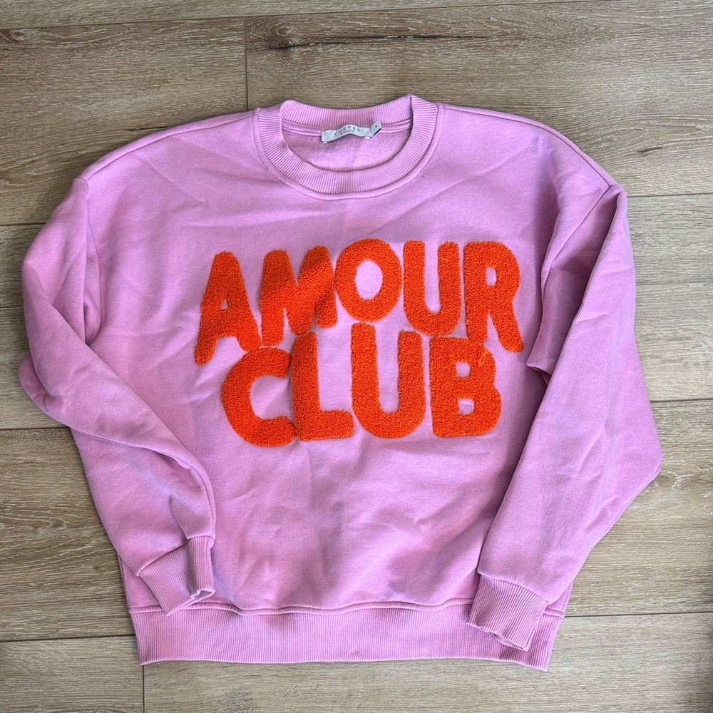 Purple Amour Club Crewneck